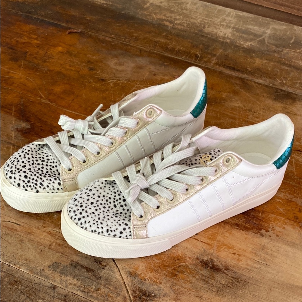 Gola Orchid II Sahara Cheetah Print Silver Trainers